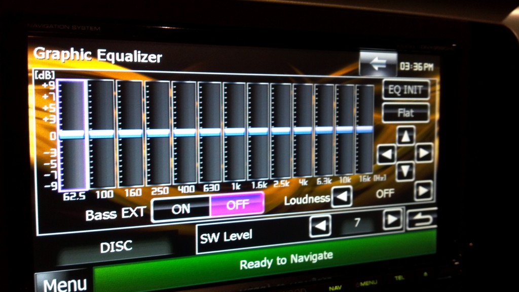 13 band equalizer allows you to fine tune your audio experience